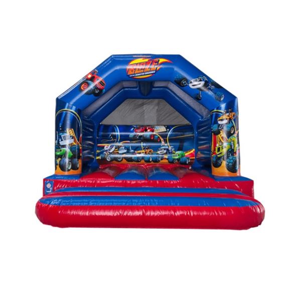 Springkussen Blaze en de monsterwielen Huur een blaze en de monsterwielen springkussen