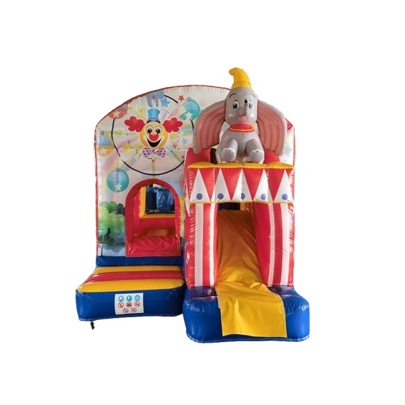 Mini Bounce Circus met glijbaan